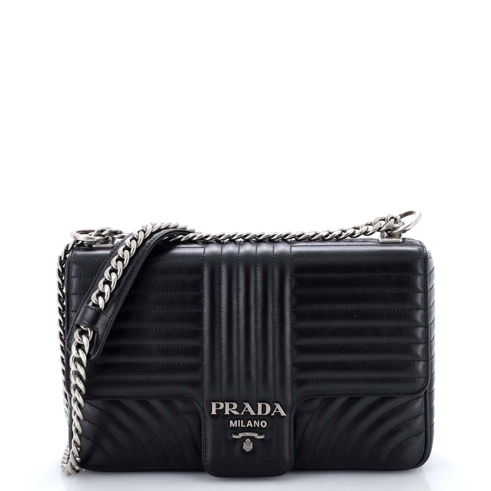 Prada Chain Flap Shoulder Bag Diagramme #291605P14B